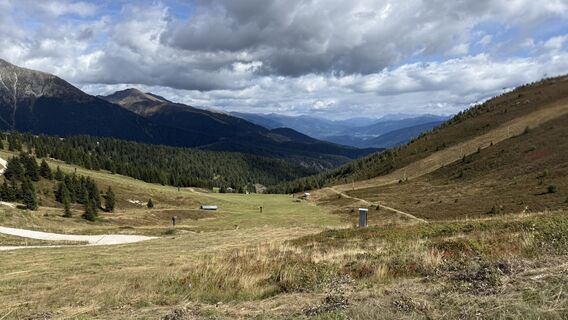 Foto von Werner Heidinger entlang der Tour