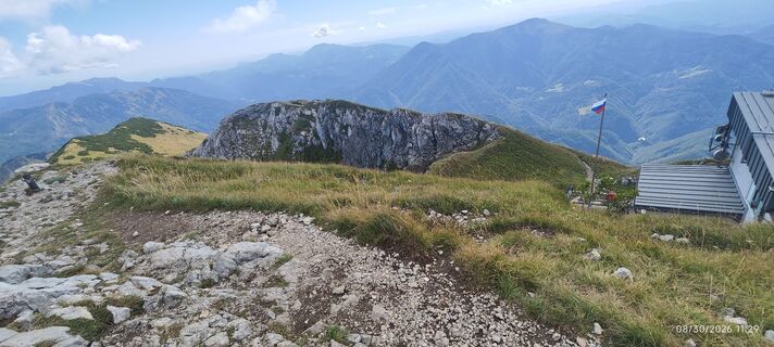 Foto de Radana Čalić a lo largo del recorrido