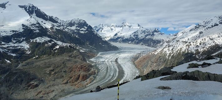 Foto von Barry van Dop entlang der Tour