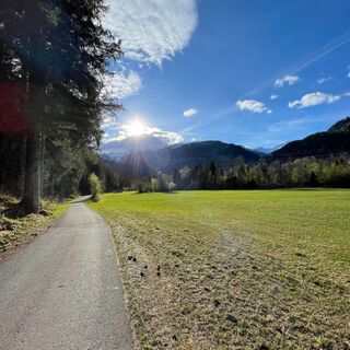 Radweg Richtung Außerfragant