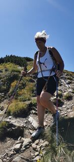 Fotografia z Klaus Lehner na trase