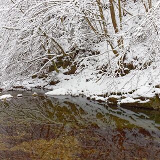 Raabklamm im Winter, Oststeiermark