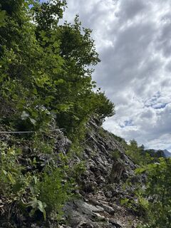 Foto von Olena Duriagina entlang der Tour