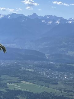 Foto von Luisa Bammert entlang der Tour