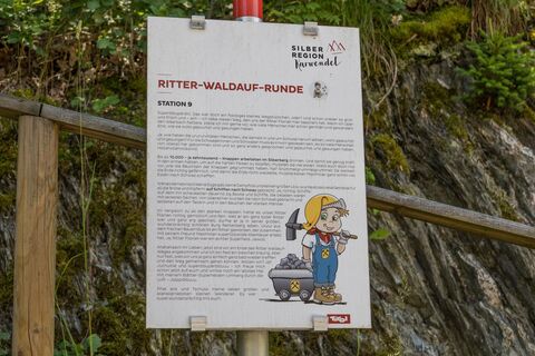 Beschilderung Ritter-Waldauf-Runde