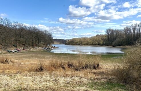 Foto von berg-wanderer entlang der Tour