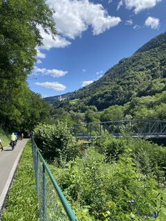 Foto von Gianberto Zilli entlang der Tour