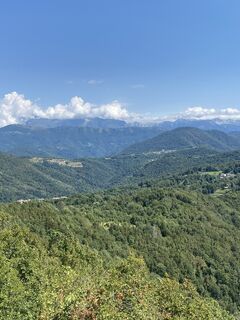 Foto von Gianberto Zilli entlang der Tour