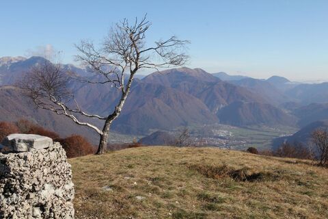 Freilichtmuseum "Die dritte italienische Verteidigungsfront" am Kolovrat