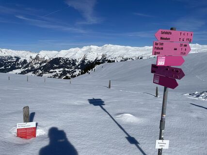 Foto von Andre Tatter entlang der Tour