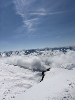 Foto von Linus Knoll entlang der Tour