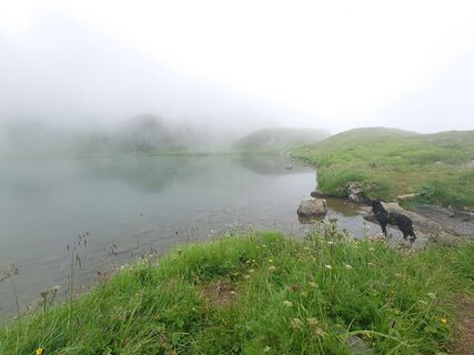Foto von Benjamin Bergmann entlang der Tour