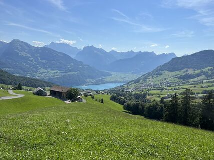 Foto von Silvia Hollenstein entlang der Tour