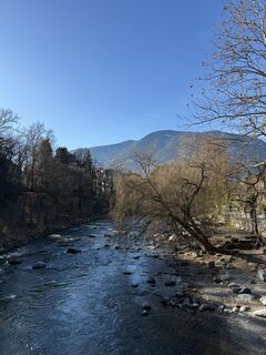 Foto von Sonja Boscarolli entlang der Tour