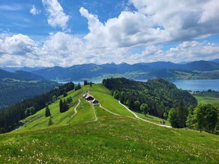 Foto von Urs Schelbert entlang der Tour