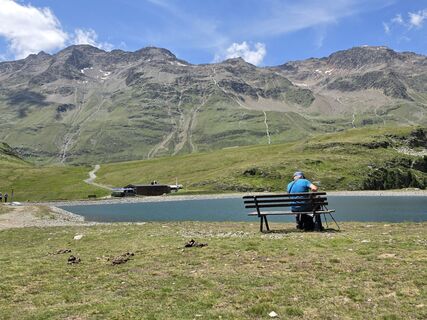 Photo de Gudrun Lippert le long du parcours