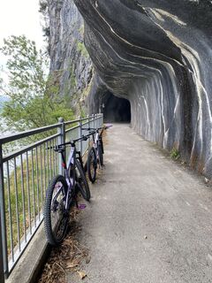 Foto von Sven Krieblin entlang der Tour