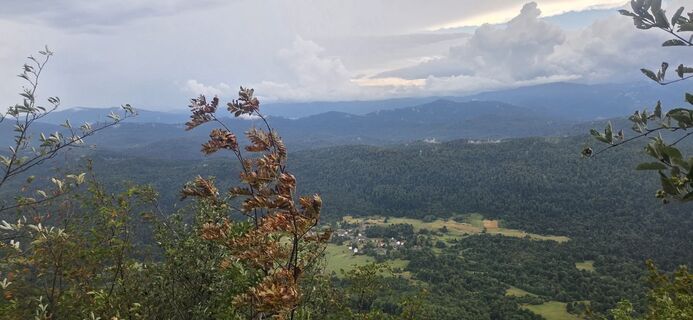 Foto de Darija Forgač a lo largo del recorrido