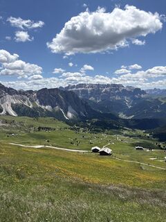 Photo de Elisa Thewanger le long du parcours