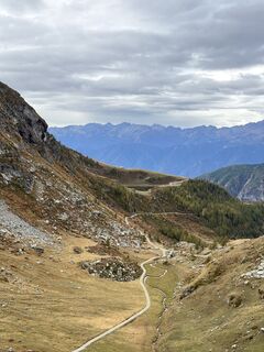 Foto von Monica entlang der Tour