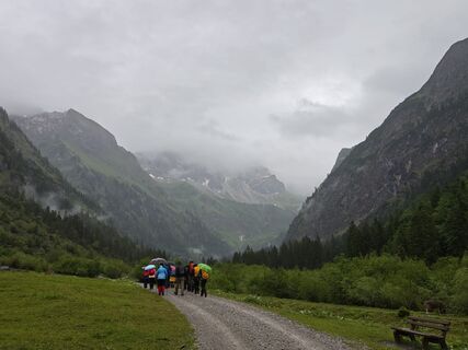 Foto von Roger Stahl entlang der Tour