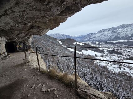 Foto de Gerti Bärnthaler a lo largo del recorrido