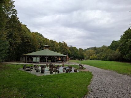 Foto von Kordula entlang der Tour