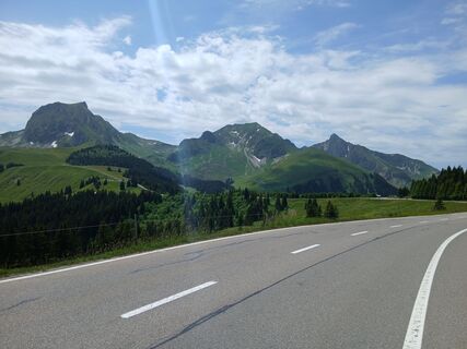 Foto von Lacika Kovács entlang der Tour