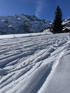 Foto von Valeria Grassi entlang der Tour