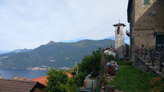 Foto von Silvano Manzoni entlang der Tour