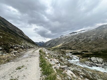 Foto von Eva-Maria Tschuden entlang der Tour