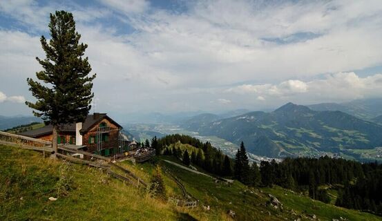 Bayreuther Hütte Ansicht von oben