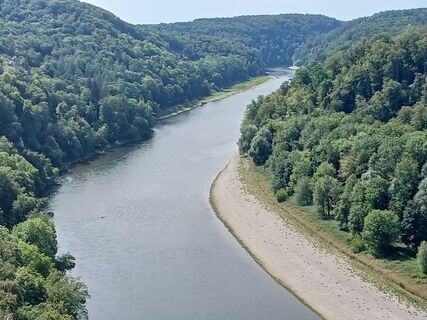 Foto von Josef Eichinger entlang der Tour