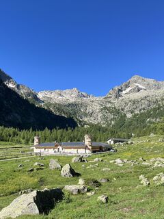 Photo de Toni Lerda le long du parcours