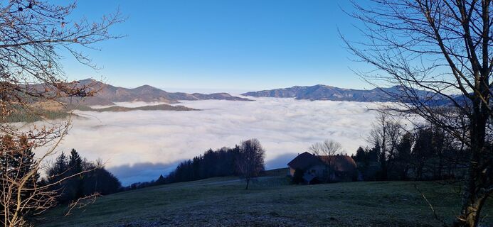 Foto von Astrid entlang der Tour