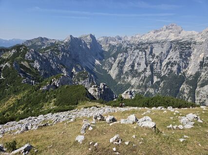Photo de Kristijan Tomazic le long du parcours