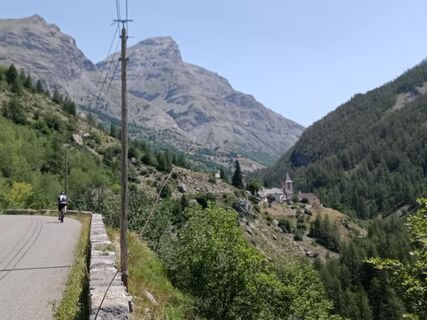 Foto von Pascal Gossart entlang der Tour