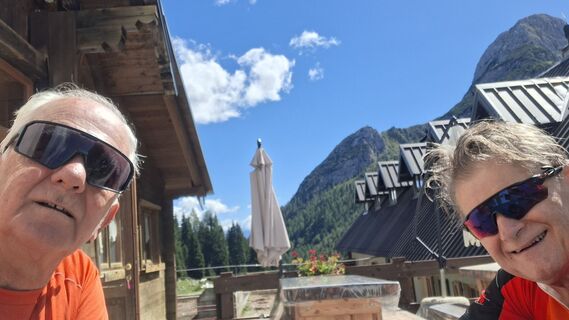 Foto da franz fasching lungo il tour