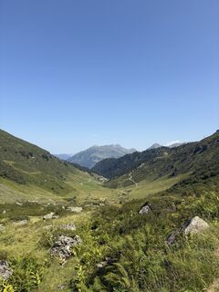 Foto von Karin Fey entlang der Tour
