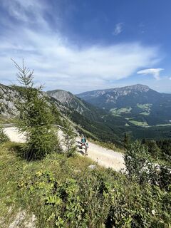Foto von Jarek Bartnik entlang der Tour