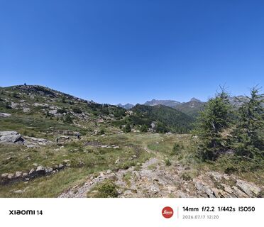 Foto de marco conte a lo largo del recorrido