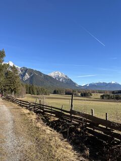 Foto von Petra Zeni entlang der Tour