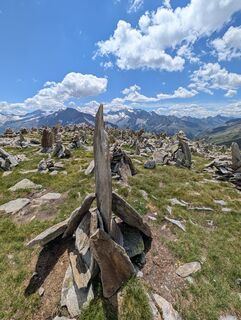 Foto de Lars Vogelbein a lo largo del recorrido