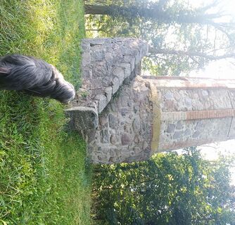 Foto de Bettina Quensel a lo largo del recorrido