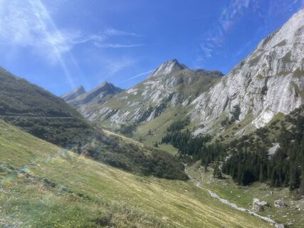 Foto de Giulio Vannini a lo largo del recorrido