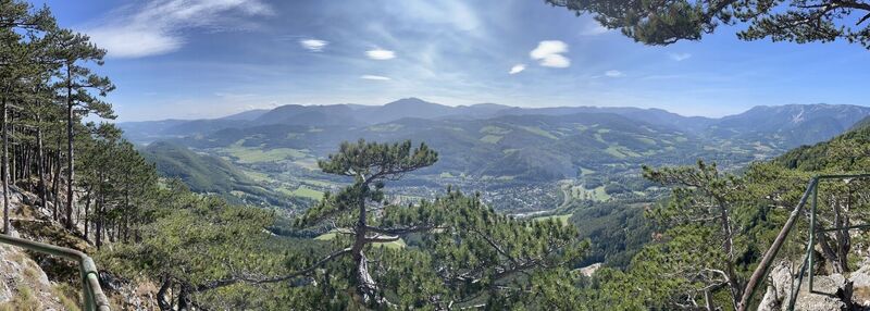 Foto von Christopher Fischer entlang der Tour