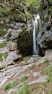 Photo de Franca Škarja le long du parcours