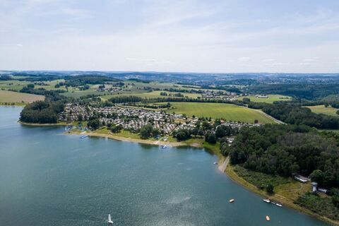 Blick auf den Campingplatz Gunzenberg