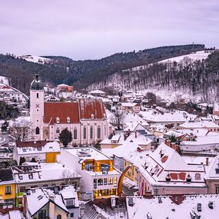 Blick auf Kirchschlag