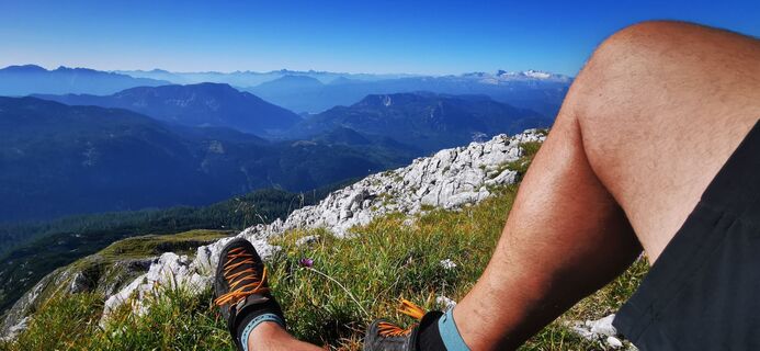 Foto von Klaus Lehner entlang der Tour